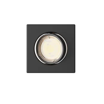 Philips Peridot fekete mennyezetbe építhető lámpa (PHI-8720169392687) GU10 1 izzós IP20