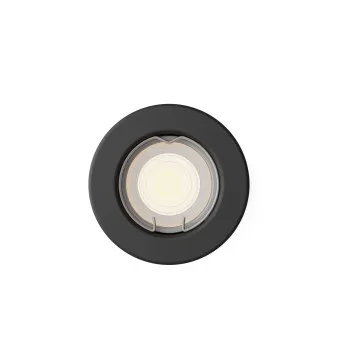 Philips Peridot fekete mennyezetbe építhető lámpa (PHI-8720169392748) GU10 1 izzós IP20