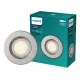 Philips Peridot nikkel mennyezetbe építhető lámpa (PHI-8720169392762) GU10 1 izzós IP20