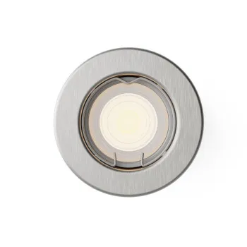 Philips Peridot nikkel mennyezetbe építhető lámpa (PHI-8720169392762) GU10 1 izzós IP20