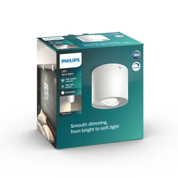 Philips Phase fehér LED mennyezeti spotlámpa (PHI-8718696125168) LED 1 izzós IP20