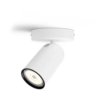 Philips Pongee fehér fali/mennyezeti spotlámpa (PHI-8718696164761) GU10 1 izzós IP20