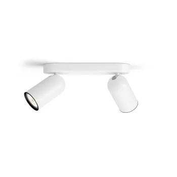 Philips Pongee fehér mennyezeti spotlámpa (PHI-8718696164792) GU10 2 izzós IP20
