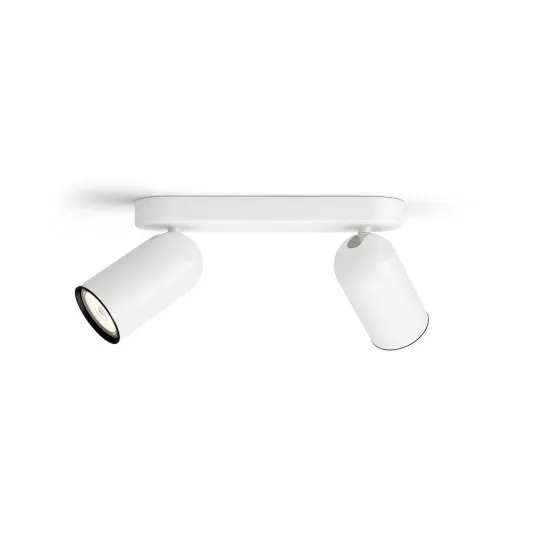 Philips Pongee fehér mennyezeti spotlámpa (PHI-8718696164792) GU10 2 izzós IP20