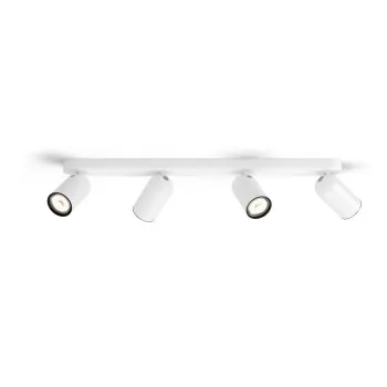 Philips Pongee fehér mennyezeti spotlámpa (PHI-8718696164853) GU10 4 izzós IP20