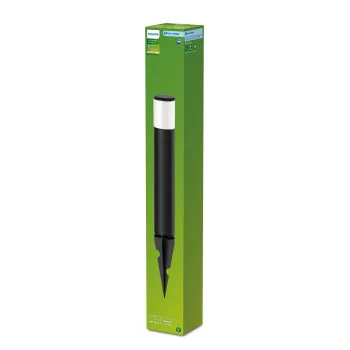 Philips Purex fekete LED kültéri leszúrható lámpa (PHI-8720169269231) LED 1 izzós IP44