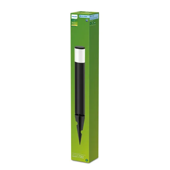 Philips Purex fekete LED kültéri leszúrható lámpa (PHI-8720169269231) LED 1 izzós IP44