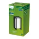 Philips Pyrona fekete LED kültéri fali lámpa (PHI-8720169266711) LED 1 izzós IP44
