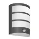 Philips Python antracit mozgásérzékelős LED kültéri fali lámpa (PHI-8719514417632) LED 1 izzós IP44
