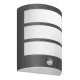 Philips Python antracit mozgásérzékelős LED kültéri fali lámpa (PHI-8720169269194) LED 1 izzós IP44
