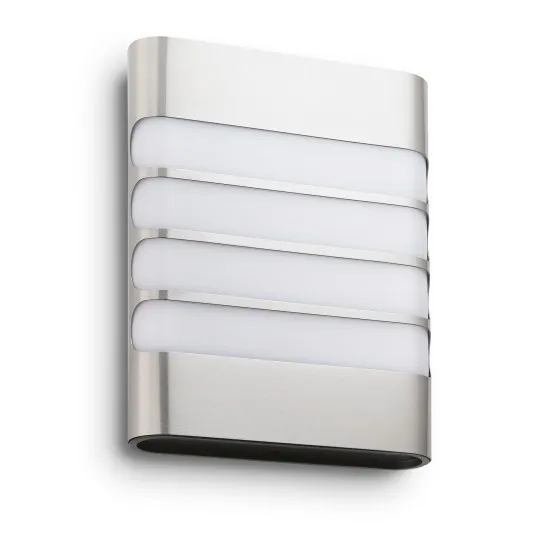 Philips Raccoon inox LED kültéri fali lámpa (PHI-8718291479451) LED 1 izzós IP44