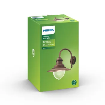 Philips Raindrop bronz kültéri falikar (PHI-8718696169858) E27 1 izzós IP44