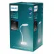Philips Rock fehér újratölthető LED asztali lámpa (PHI-8719514443815) LED 1 izzós IP20