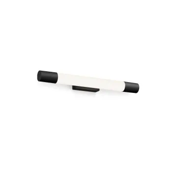Philips Rover fekete fürdőszobai LED tükörmegvilágító lámpa (PHI-8720169300170) LED 1 izzós IP44