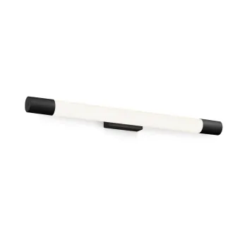 Philips Rover fekete fürdőszobai LED tükörmegvilágító lámpa (PHI-8720169300217) LED 1 izzós IP44