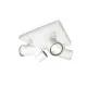 Philips Runner fehér mennyezeti spotlámpa (PHI-8718291487852) GU10 4 izzós IP20
