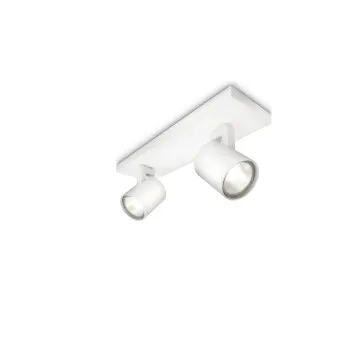 Philips Runner fehér mennyezeti spotlámpa (PHI-8718291487944) GU10 2 izzós IP20