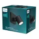 Philips Runner fekete fali/mennyezeti spotlámpa (PHI-8719514435292) GU10 1 izzós IP20