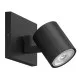 Philips Runner fekete fali/mennyezeti spotlámpa (PHI-8719514435292) GU10 1 izzós IP20