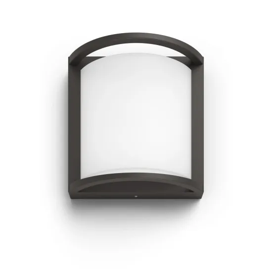 Philips Samondra antracit LED kültéri fali lámpa (PHI-8718696165935) LED 1 izzós IP44