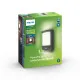 Philips Samondra antracit mozgásérzékelős LED kültéri fali lámpa (PHI-8718696165942) LED 1 izzós IP44