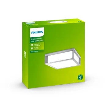 Philips Skies szürke kültéri mennyezeti lámpa (PHI-8719514385344) E27 1 izzós IP44