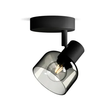 Philips Sleet fekete fali/mennyezeti spotlámpa (PHI-8720169299573) E14 1 izzós IP20