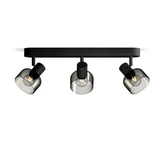 Philips Sleet fekete mennyezeti spotlámpa (PHI-8720169299610) E14 3 izzós IP20