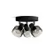 Philips Sleet fekete mennyezeti spotlámpa (PHI-8720169299658) E14 3 izzós IP20