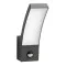 Philips Splay antracit mozgásérzékelős LED kültéri falikar (PHI-8719514417731) LED 1 izzós IP44