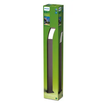 Philips Splay antracit LED kültéri állólámpa (PHI-8719514417793) LED 1 izzós IP44