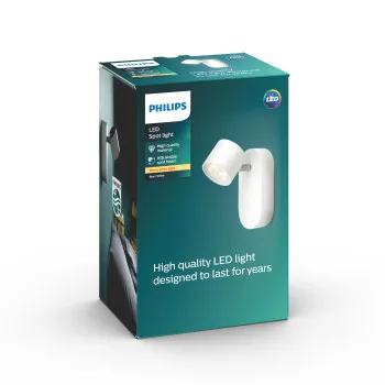 Philips Star fehér LED fali/mennyezeti spotlámpa (PHI-8718291444848) LED 1 izzós IP20