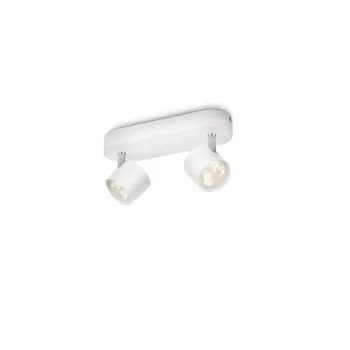 Philips Star fehér LED mennyezeti spotlámpa (PHI-8718291444862) LED 2 izzós IP20