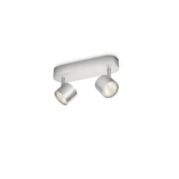 Philips Star szürke LED mennyezeti spotlámpa (PHI-8718291444879) LED 2 izzós IP20