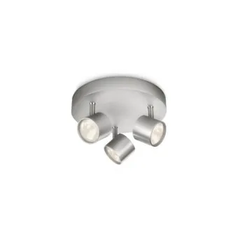 Philips Star szürke LED mennyezeti spotlámpa (PHI-8718291444893) LED 3 izzós IP20