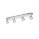 Philips Star szürke LED mennyezeti spotlámpa (PHI-8718291444916) LED 4 izzós IP20