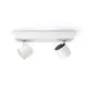 Philips Star fehér LED mennyezeti spotlámpa (PHI-8718696154632) LED 2 izzós IP20