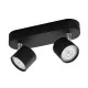 Philips Star fekete LED mennyezeti spotlámpa (PHI-8719514435391) LED 2 izzós IP20