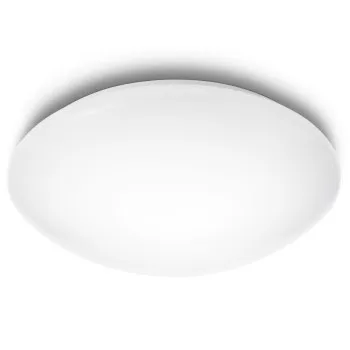 Philips Suede fehér LED mennyezeti lámpa (PHI-8718696163603) LED 1 izzós IP20
