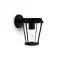 Philips Sunera fekete kültéri falikar (PHI-8720169351455) E27 1 izzós IP44