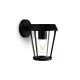Philips Sunera fekete kültéri falikar (PHI-8720169351455) E27 1 izzós IP44