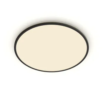 Philips SuperSlim fekete LED mennyezeti lámpa (PHI-8719514327160) LED 1 izzós IP20