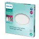 Philips SuperSlim fehér fürdőszobai LED mennyezeti lámpa (PHI-8719514327221) LED 1 izzós IP44