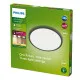 Philips SuperSlim fekete LED kültéri mennyezeti lámpa (PHI-8719514417977) LED 1 izzós IP54