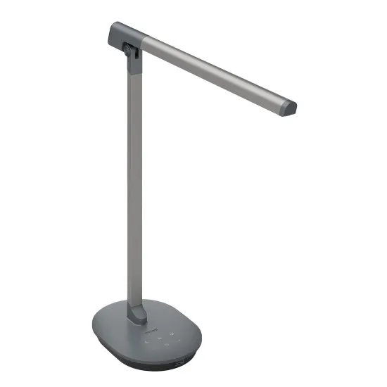 Philips Sword szürke LED asztali lámpa (PHI-8719514443655) LED 1 izzós IP20