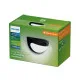 Philips Swyn fekete napelemes LED kültéri fali lámpa (PHI-8721103105554) LED 1 izzós IP44