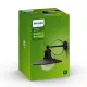 Philips Topiary fekete kültéri falikar (PHI-8718696156766) E27 1 izzós IP44