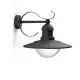 Philips Topiary fekete kültéri falikar (PHI-8718696156766) E27 1 izzós IP44