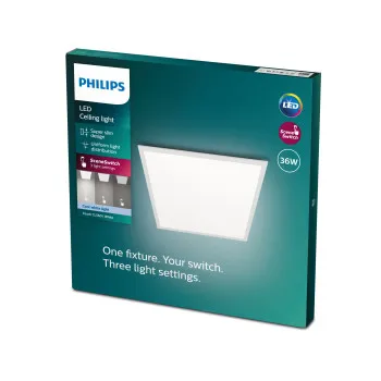 Philips Touch Panel fehér LED mennyezetbe építhető lámpa (PHI-8719514326705) LED 1 izzós IP20