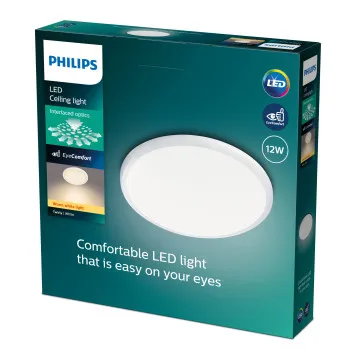 Philips Twirly fehér LED mennyezeti lámpa (PHI-8718696122822) LED 1 izzós IP20